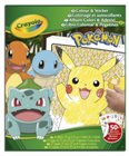ALBUM DA COLORARE CON STICKERS POKEMON