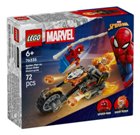 SPIDER-MAN VS. GHOST RIDER IN MOTOCICLETTA