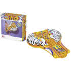 BESTWAY ISOLA ELEFANTE FLIRTY FIESTA 1,83 M X 1,53 M CAPACIT? UTENTE: UN ADULTO; CAPACIT? DI PESO: 90 KG; CONTENUTO: UN'ISOLA, PATCH DI RIPARAZIONE; GRAFICA VIVACE DI ISPIRAZIONE AZTECA.