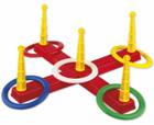 GIOCO ANELLI A CROCE IN RETE - CM.47X47X17 (RETE)