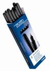 TRATTO PEN METAL LOOK NERO - DIAMETRO PUNTA 0,5MM - CONFEZIONE DA 12 PEZZI