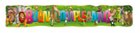 FESTONE BUON COMPLEANNO ANIMALI L.CM.138X24,5 IN BUSTA C/CAV.