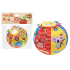 PALLA SOFFICE ANIMALI CM13 C/SONAGLIO 2 ASS
