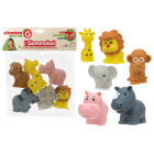 GOMMOLOSI ANIMALI ZOO 6PZ