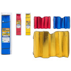 PARASOLE PER AUTO 145X70CM C/VENTOSE 3COL
