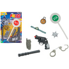 SET POLIZIA C/PISTOLA/ACCESSORI 2ASS.