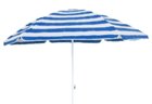 OMBRELLONE 200 CM, 8 STECCHE IN ACCIAIO. PALO 32 MM IN ACCIAIO CON SNODO.TESSUTO TNT FANTASIE ASSORTITE.