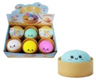 SQUISHY RAVIOLI DUMPLING 8,5CM TPR+PVA IN DISPLAY DA 12PZ 6ASS