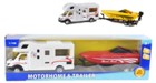 CAMPER CON MOTOSCAFO DIE CAST
