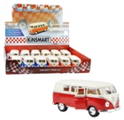 DISPLAY 12 PULMINI VAN VOLKSWAGEN 1:34 RETROCARICA COLORI CLASSICI