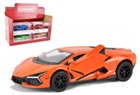 DISPLAY 12 LAMBORGHINI REVUELTO 1:34 IN SCATOLA RETROCARICA CON NUMERI